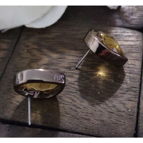 Anne Klein Tear Drop Earrings - Picture 3 of 4